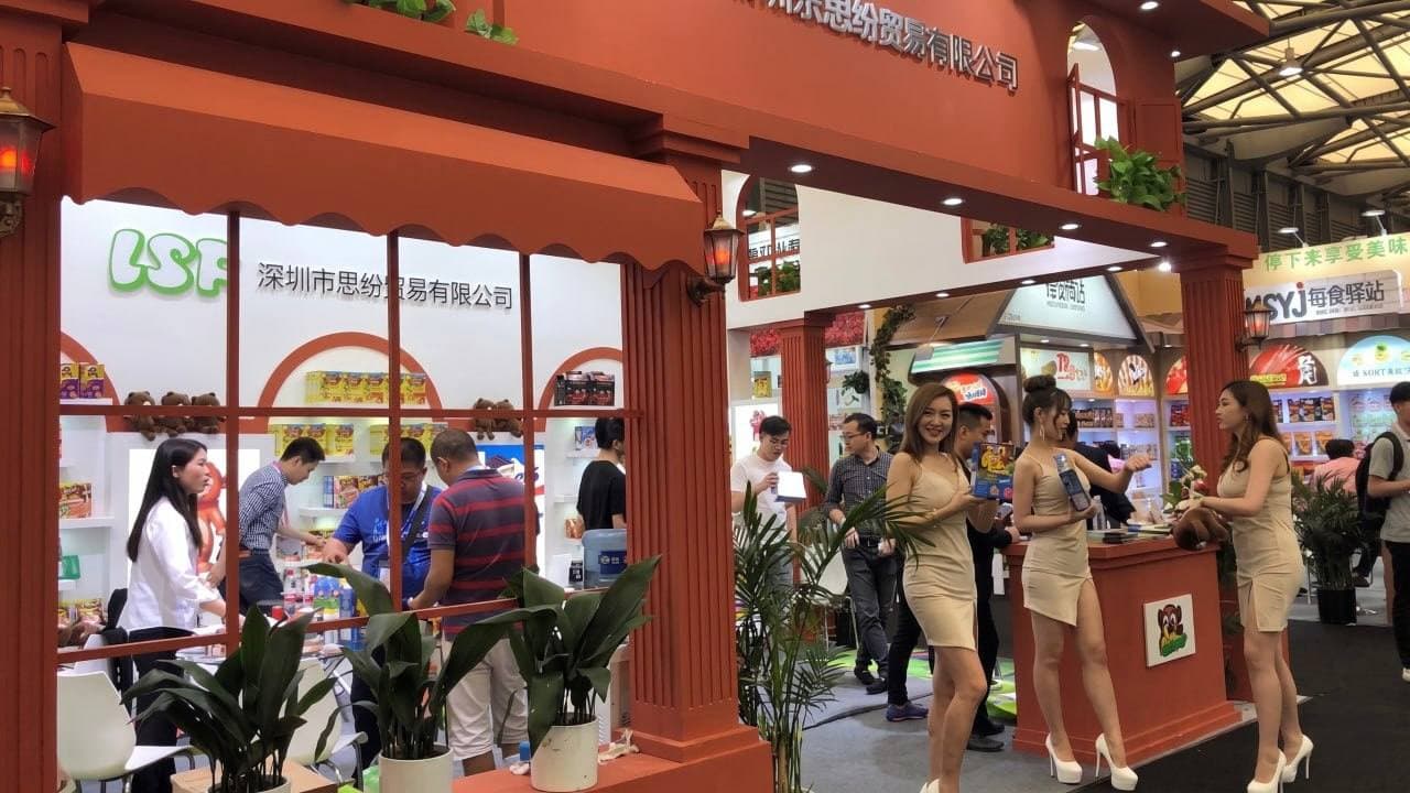 2018 Shenzhen Lesifen Shanghai SIA Asia Food Exhibition — Exhibition Work