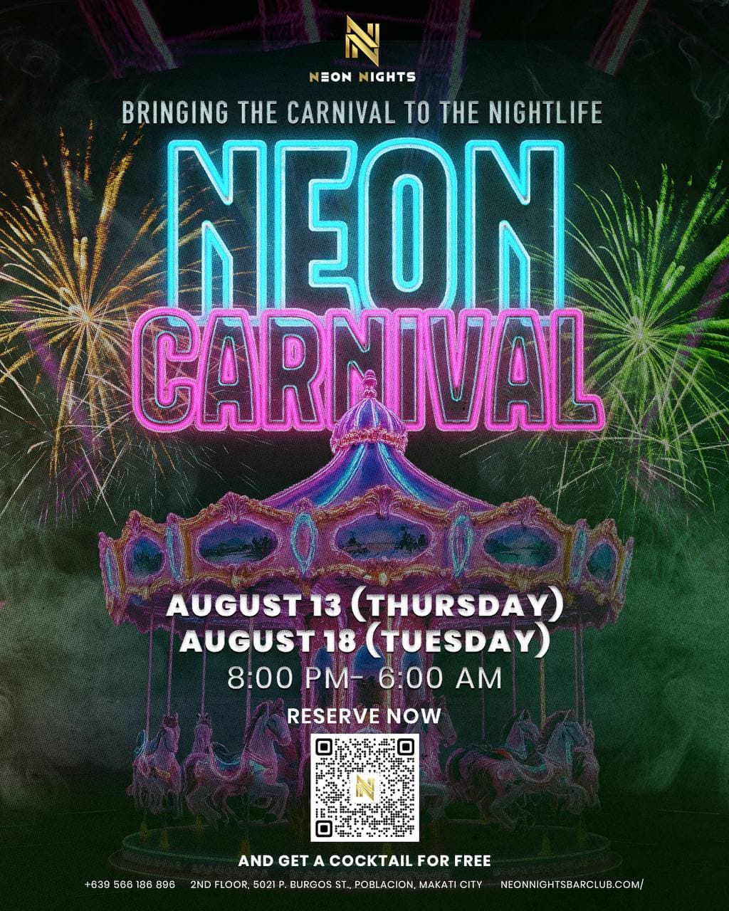 Neon Carnival poster