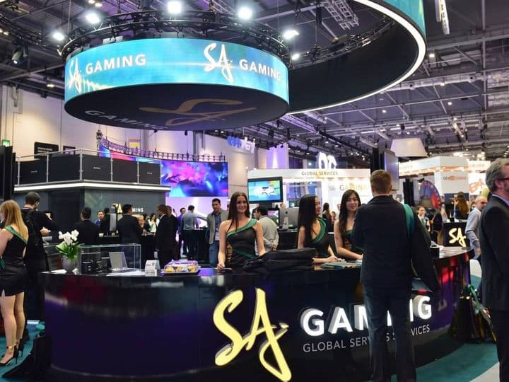 2019 SA Gaming Ice London Game Exhibition exhibition work
