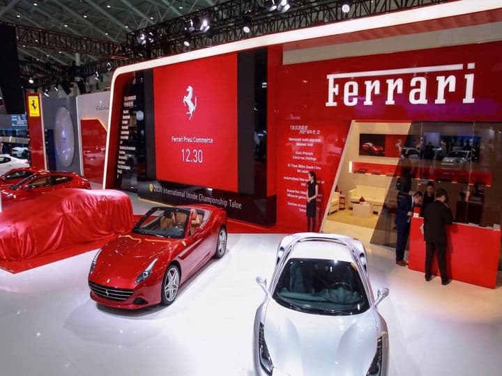 Ferrari Taipei Auto Show exhibition work
