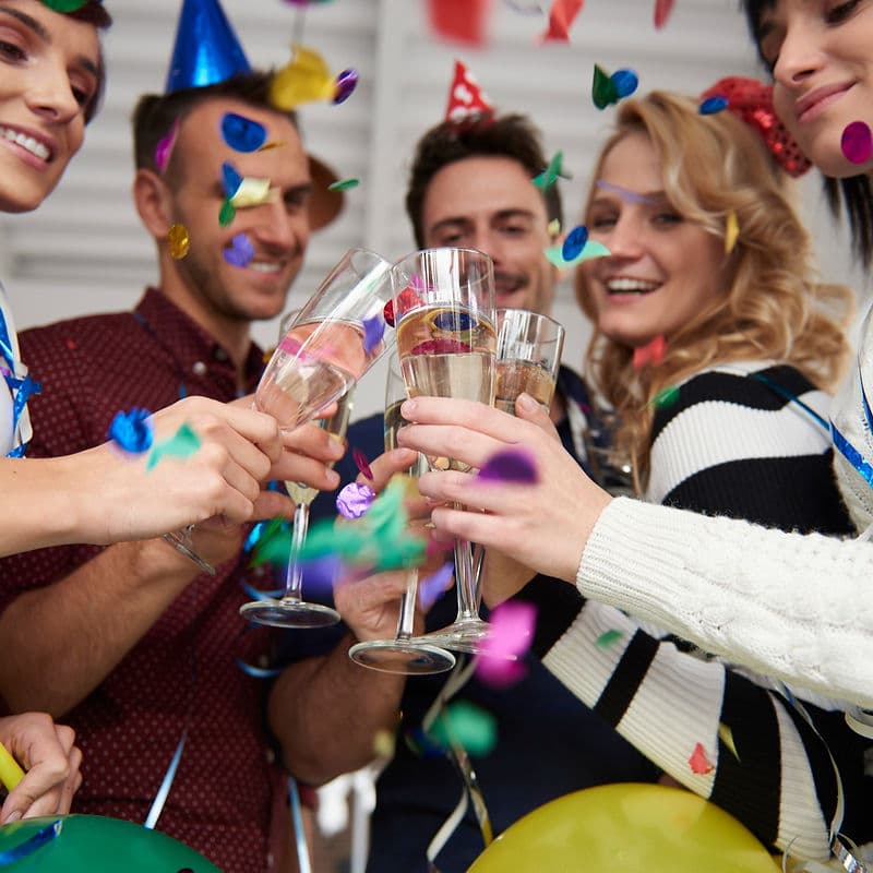 Team celebrating success